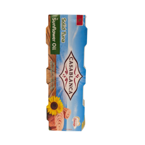 Casablanca Solid Tuna in Sunflower Oil – 3 x 80g (1)