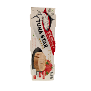 Tuna Star Solid Tuna in Tomato Sauce – 3 x 65g